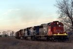 CN 6137 Eastbound on Ida Grove, IA Sub